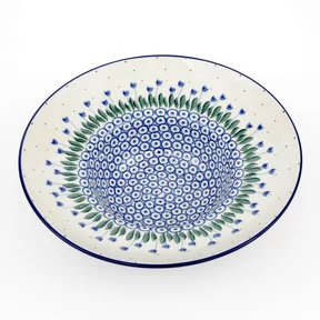Talerz głęboki na spaghetti D86 25cm <br> 490AX Tulipany